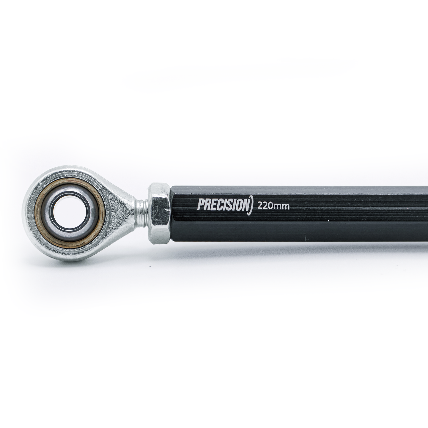 Track Rod Hexagonal 8mm Aluminium & Rose Joints
