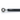 Track Rod Hexagonal 8mm Aluminium & Rose Joints
