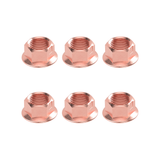 Copper Locking Kart Wheel Stud Nuts – Pack of 6