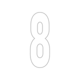 Kart Numbers - Precision - 