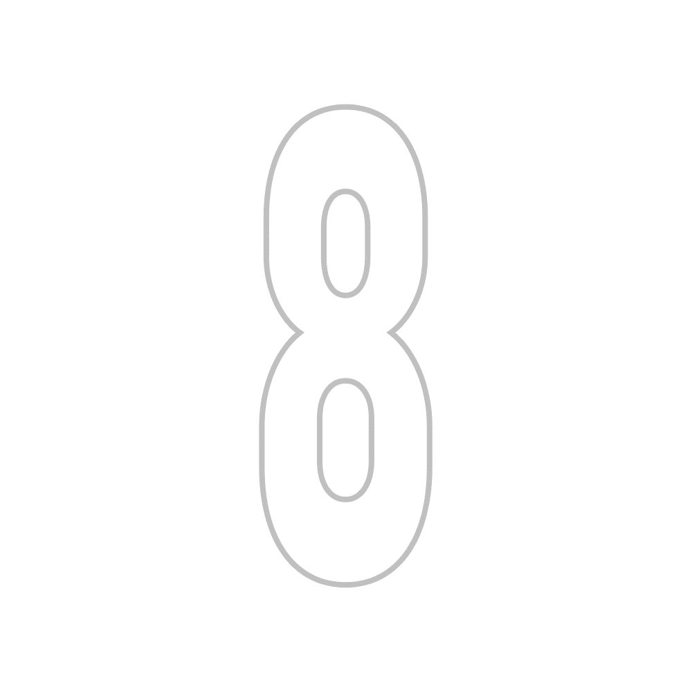 Kart Numbers - Precision - 