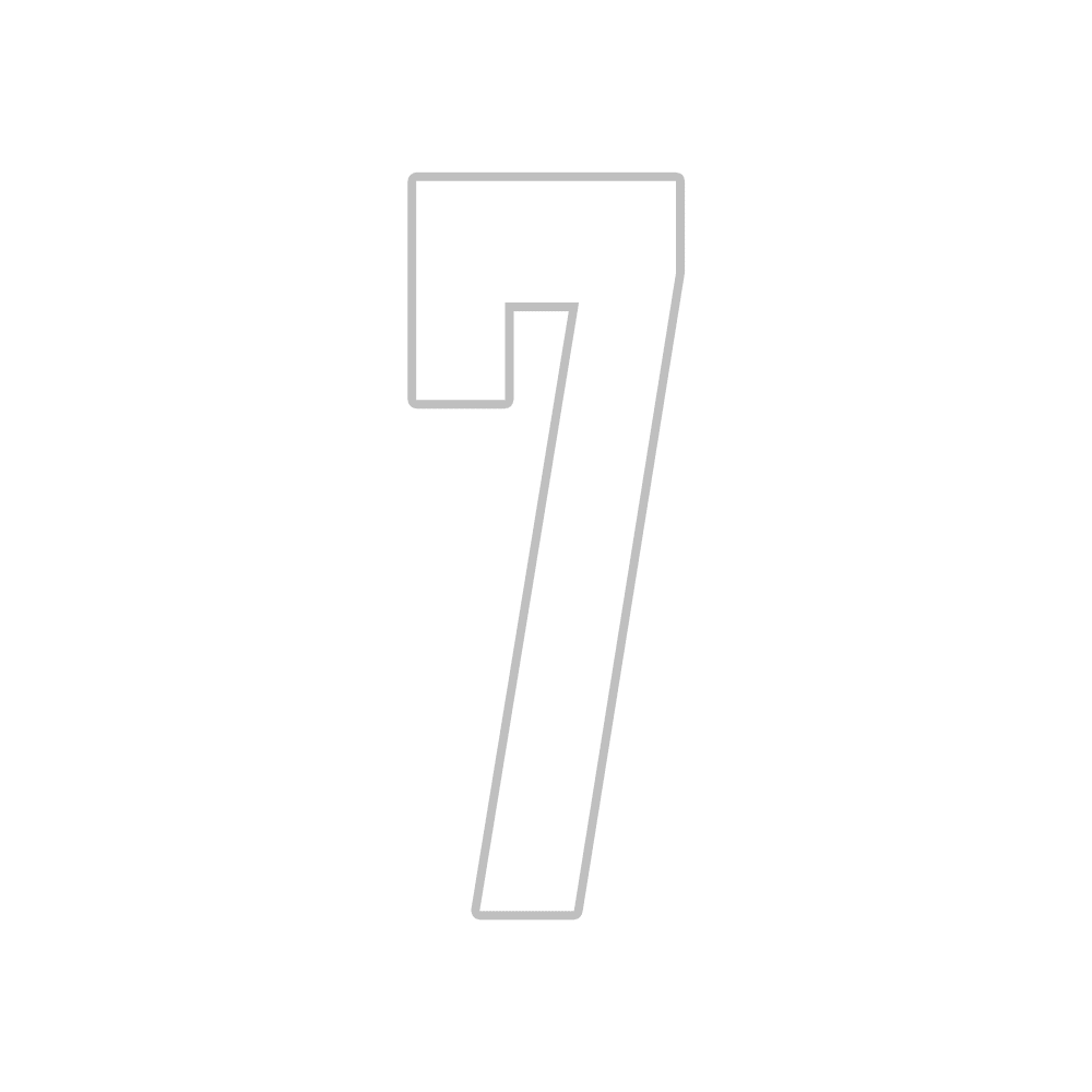 Kart Numbers - Precision - 