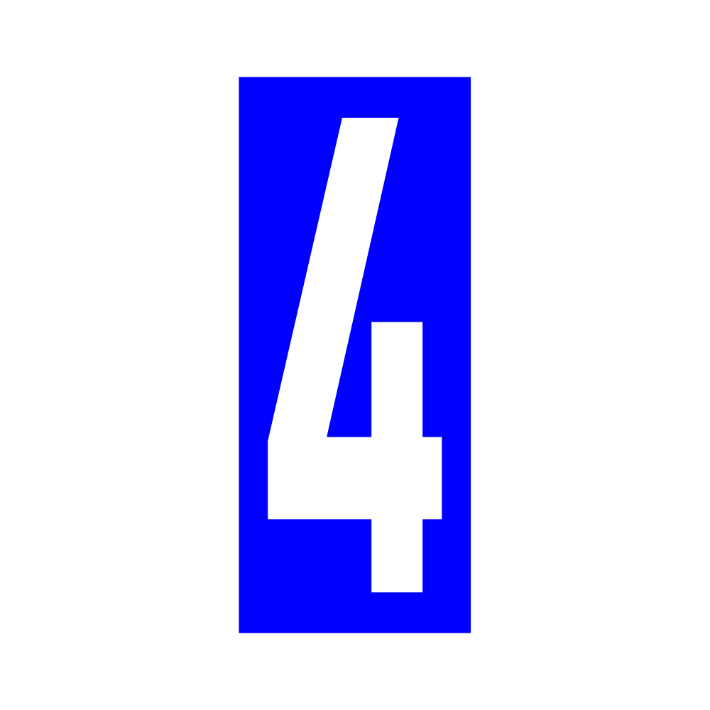 Kart Numbers - Precision - 