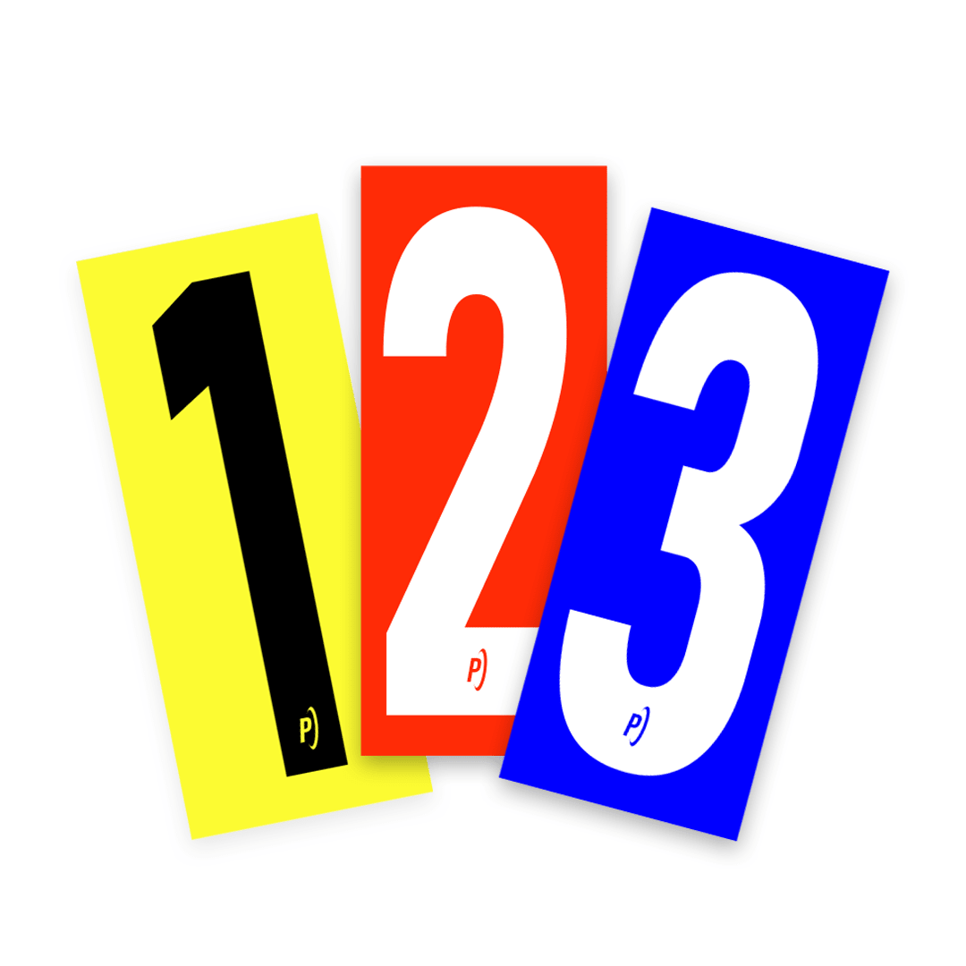 Kart Numbers - Precision - 