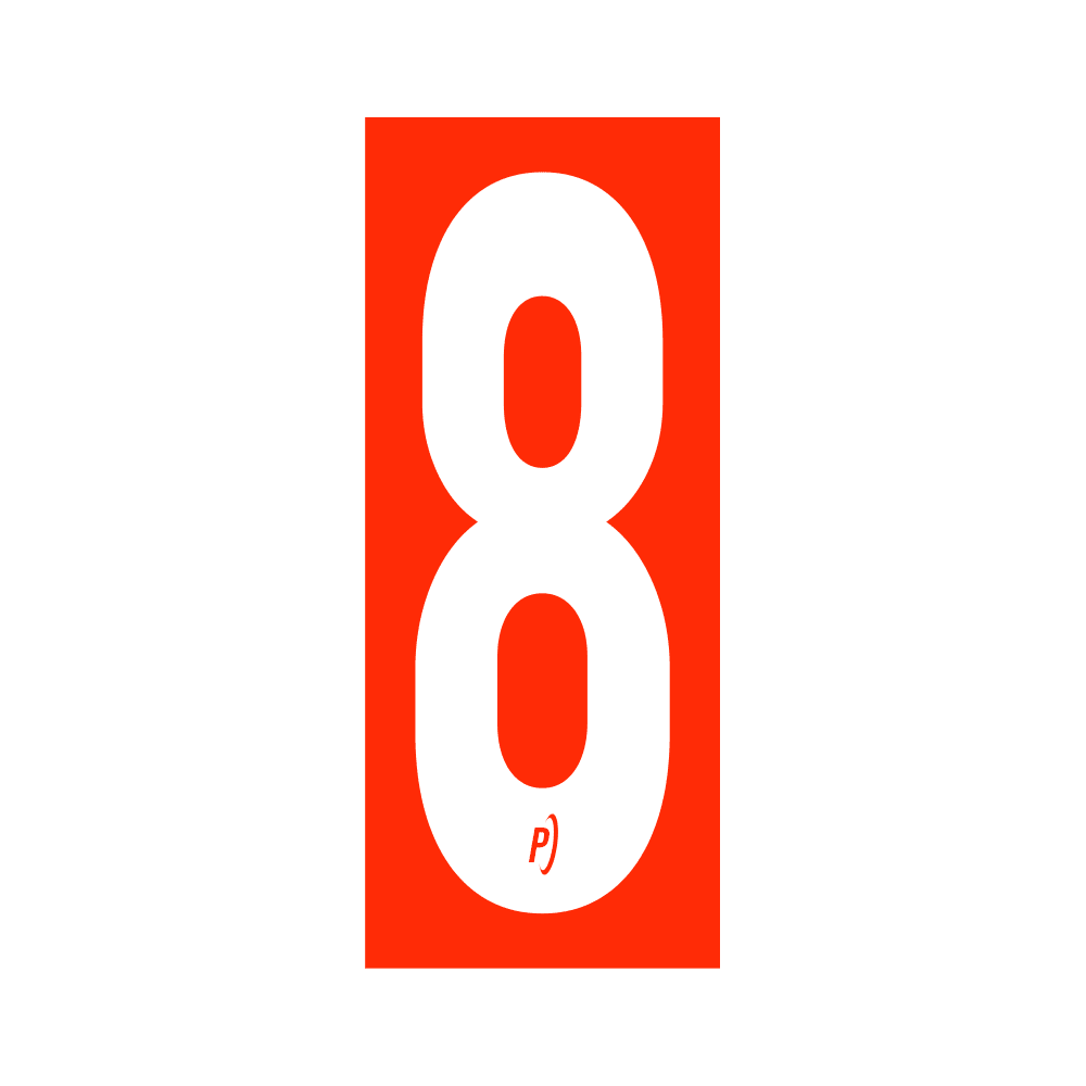Kart Numbers - Precision - 