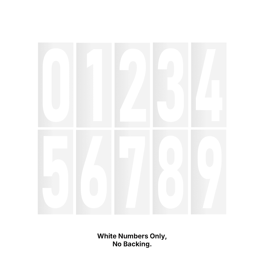 Kart Numbers - Precision - 