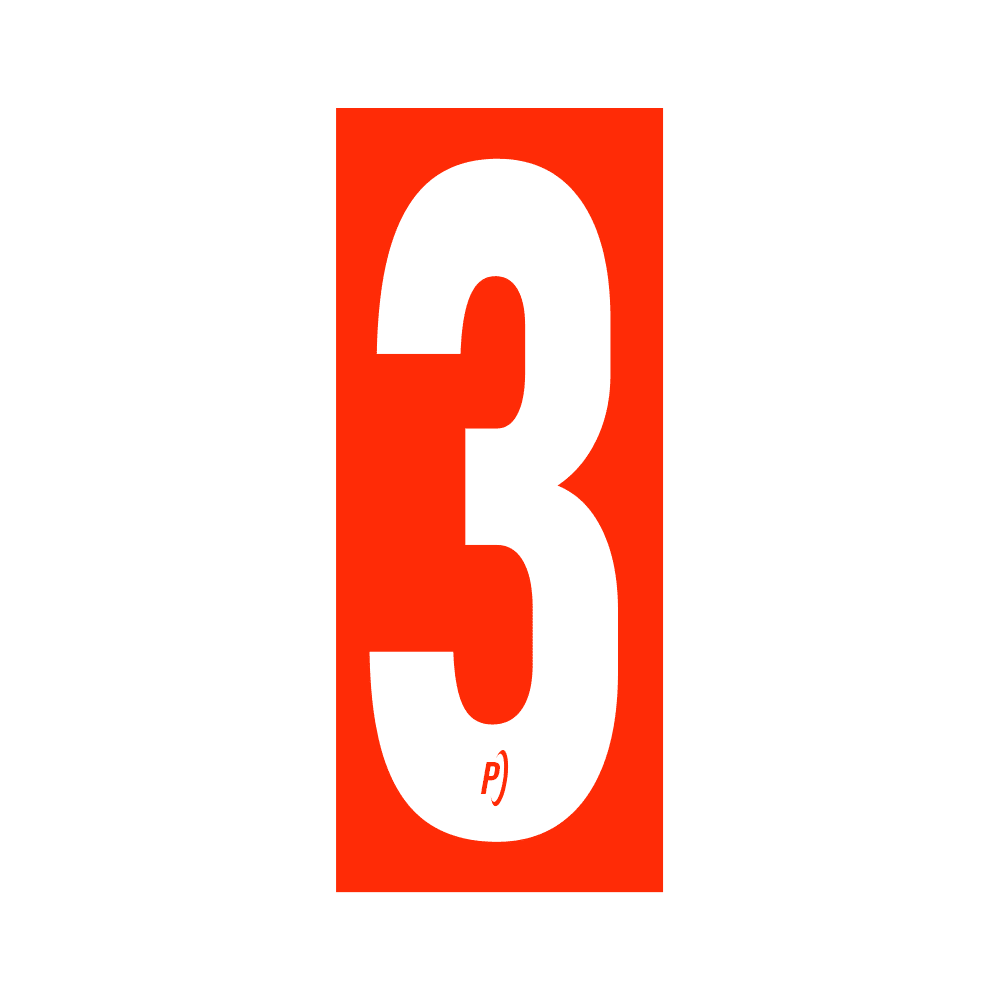 Kart Numbers - Precision - 