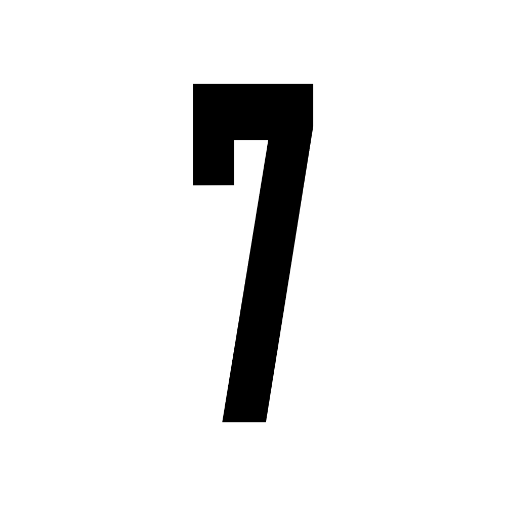 Kart Numbers - Precision - 