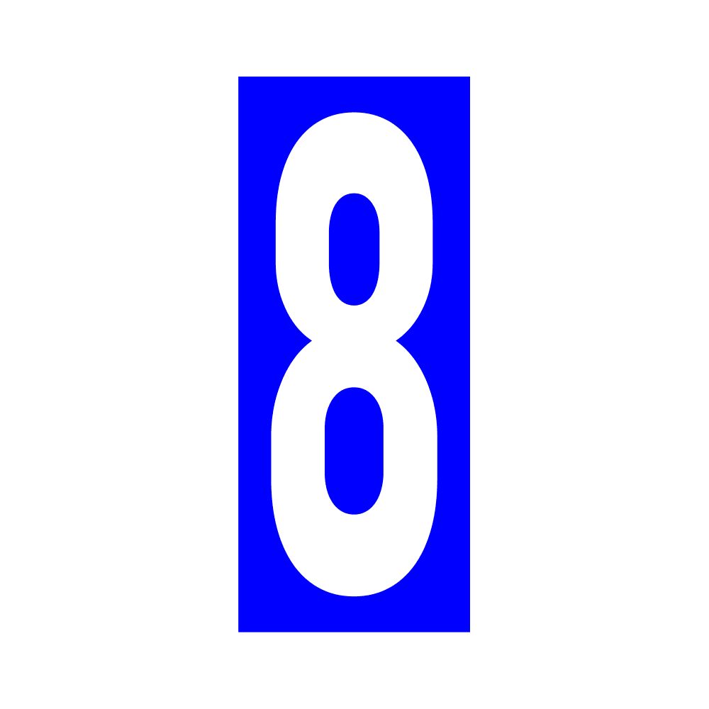 Kart Numbers - Precision - 