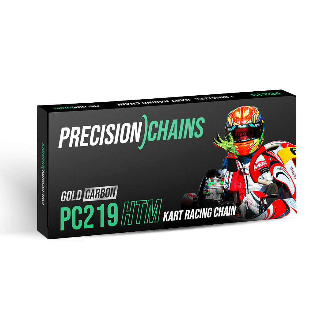 Precision Chains 219H Pitch - Racing Chain for Karting Racing - Precision - 