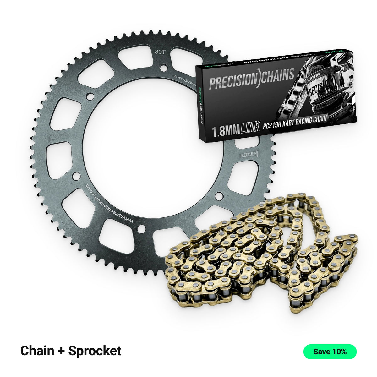 Precision Drive Kit – PC219H chain and 219 drive sprocket