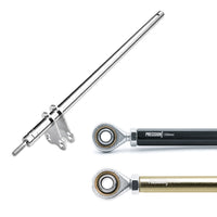 Precision steering kit: steering column with hex and round track rod options