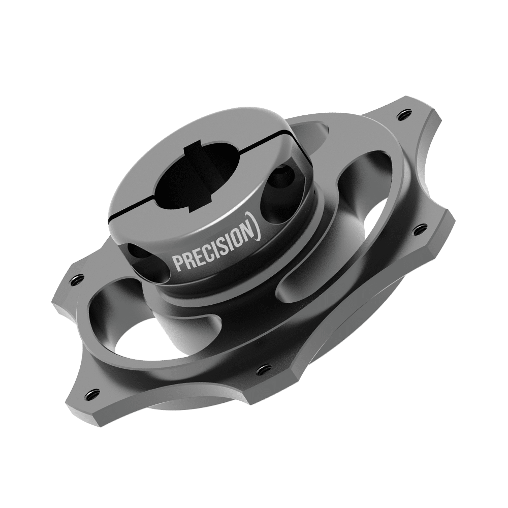 Threaded Aluminium Sprocket Carrier - Precision - 