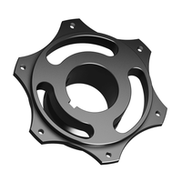 Threaded Aluminium Sprocket Carrier - Precision - 