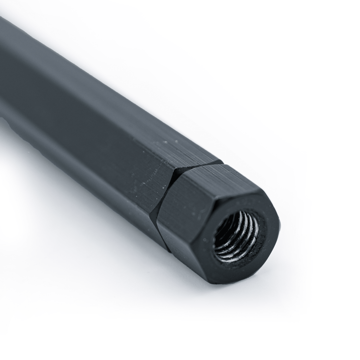 Track Rod Hexagonal 8mm Aluminium & Rose Joints - Precision - 