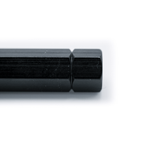 Track Rod Hexagonal 8mm Aluminium & Rose Joints - Precision - 