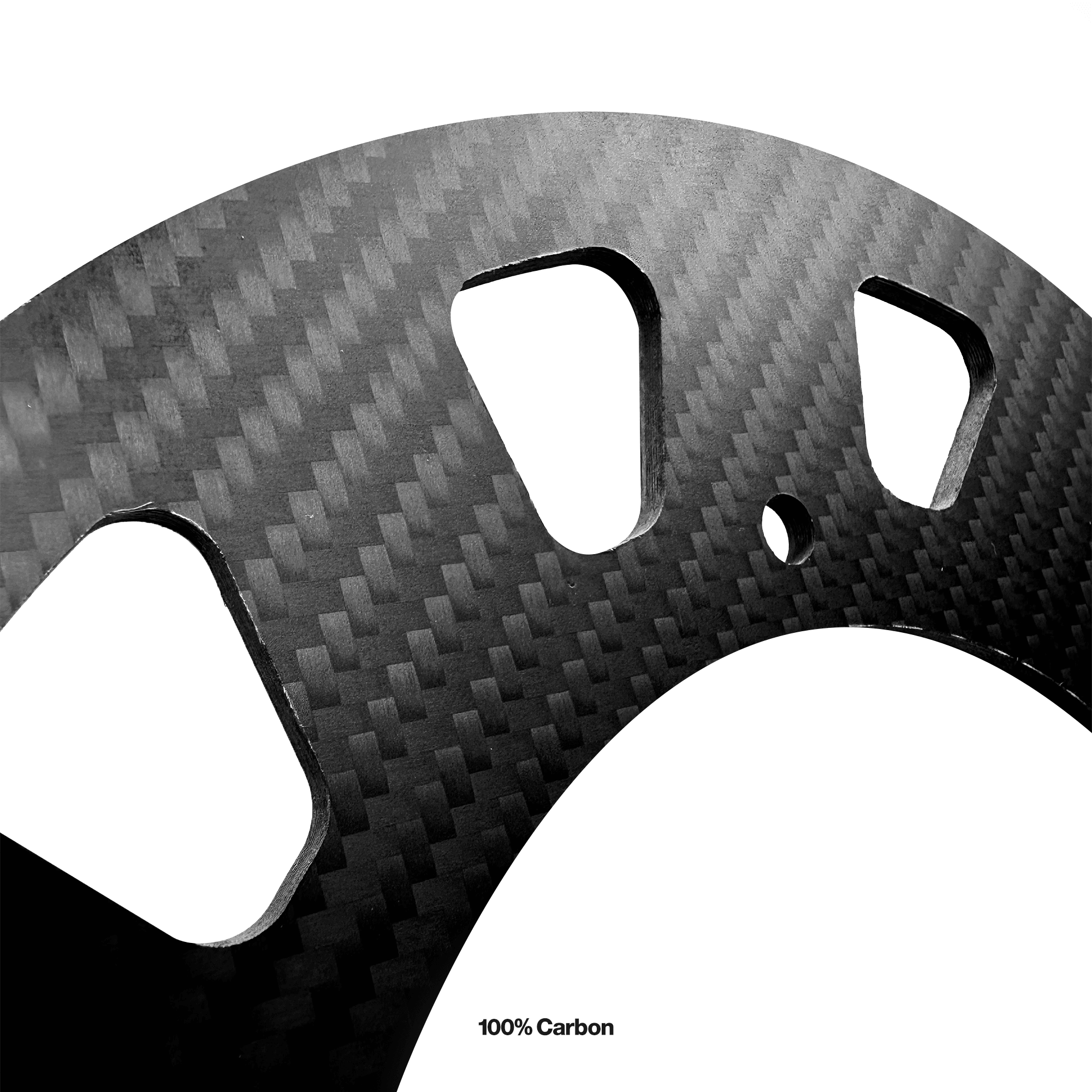 Ultra - Lightweight Carbon Fibre Sprocket Protector - Precision - 